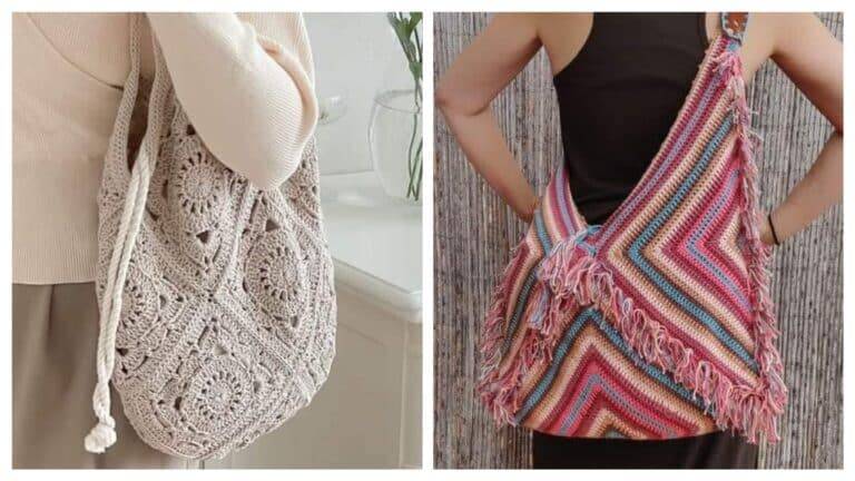 Bolsas de Crochê com Square: Charme Artesanal para o Seu Visual
