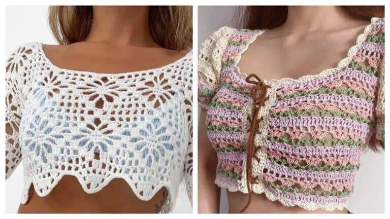 Blusinhas de Crochê com Gráficos: Charme e Estilo para seu Guarda-Roupa