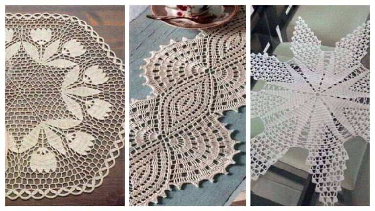 Centros de Mesa em Crochê: Elegância e Charme Artesanal para sua Decoração