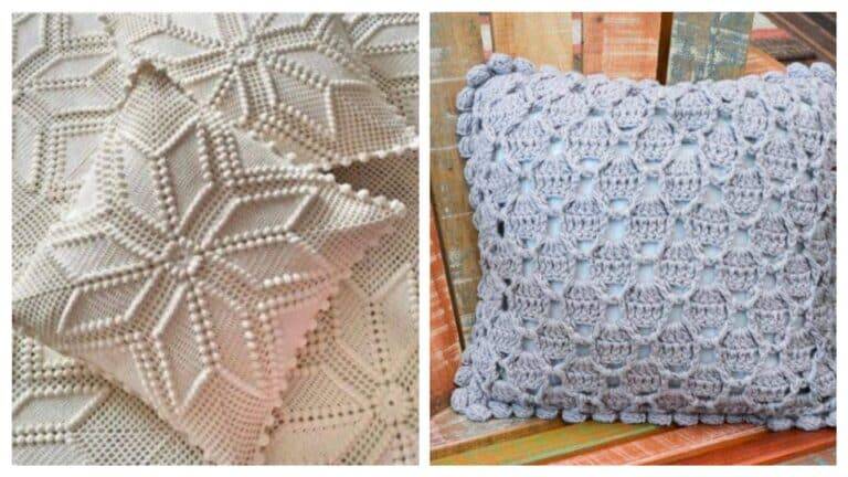 Almofadas em Crochê: Charme Artesanal para a Sua Decoração