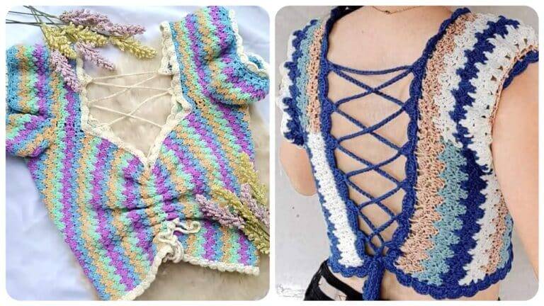 Top Cropped de Crochê: Elegância Artesanal para o seu Guarda-Roupa