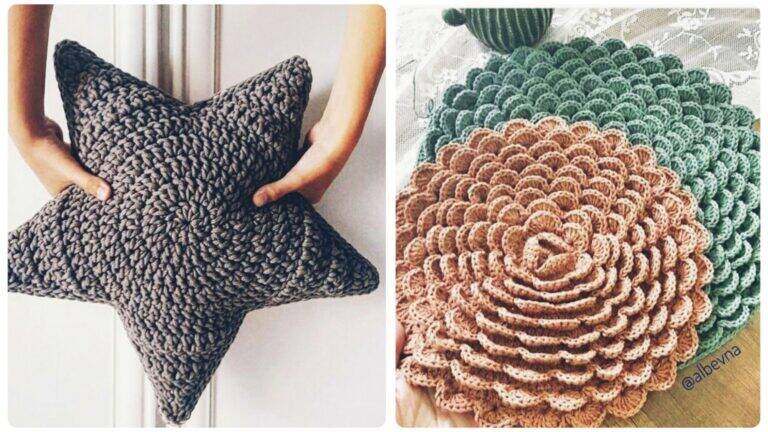 Almofadas de Crochê: 20 Ideias Prá Fazer em Casa e Arrasar na Sua Decor