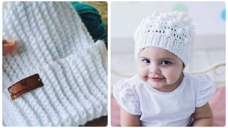 Tutorial Completo: Gorro de Crochê para Bebê RN