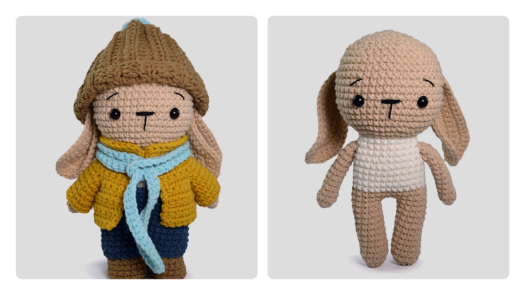Amigurumi Coelho Inácio: Fofura em Crochê para Encantar