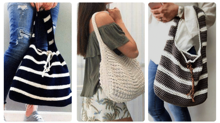 26 Bolsas de Crochê: Modelos Simples para se Inspirar