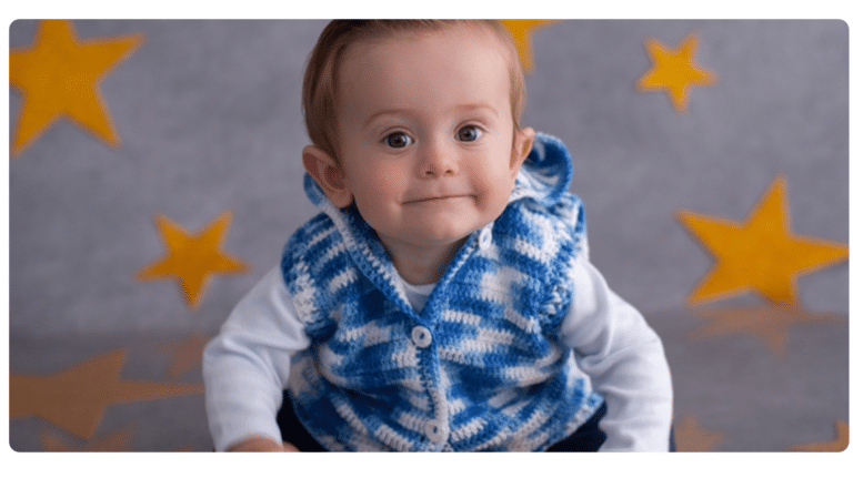 Colete Inverno Infantil de Crochê: Estilo e Conforto para os Pequenos