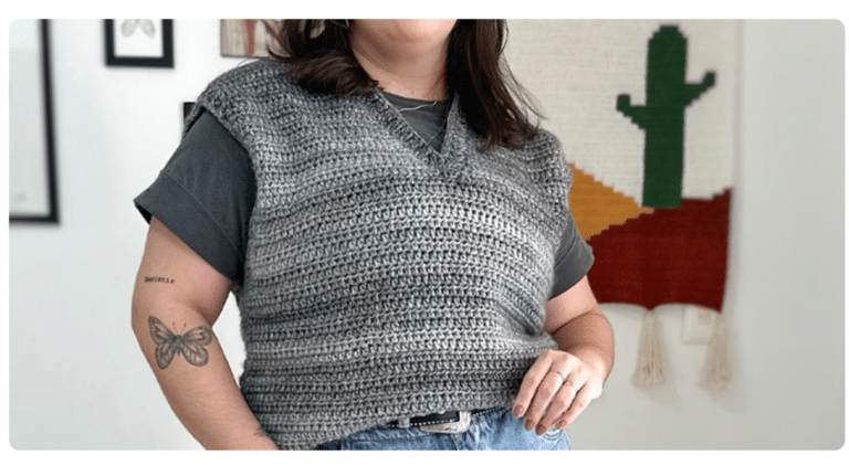 Colete Twin de Crochê: Estilo e Versatilidade em uma Única Peça