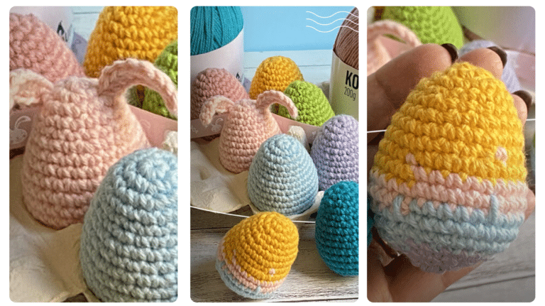 Celebrando a Páscoa com Encanto Artesanal: Ovos de Crochê Amigurumi