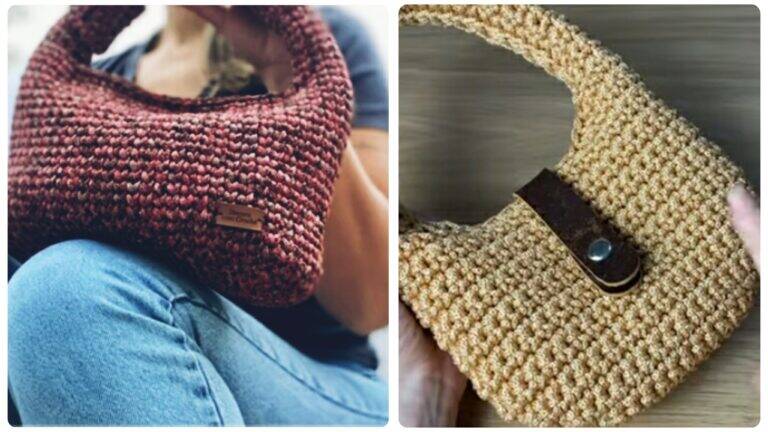 Fio Náutico: 15 Ideias de BOLSAS de CROCHÊ Duráveis e Estilosas – Faça a Sua AGORA!