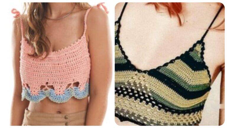 Croppeds de Crochê: Autenticidade na Moda Feminina