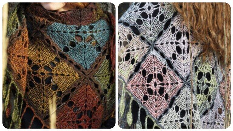 Desvendando a Elegância dos Xales de Crochê em Squares: Inspirações, Tendências e Dicas de Estilo