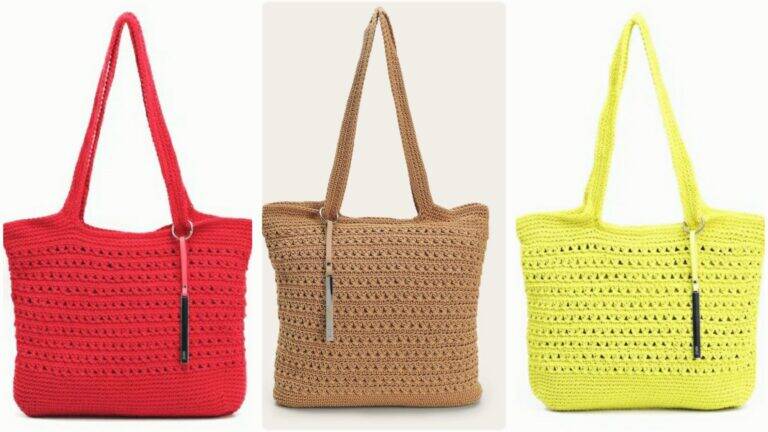 Bolsa de Crochê TOTE SANTA LOLLA ( réplica ) e Guia Completo Para Você Também Fazer a Sua !