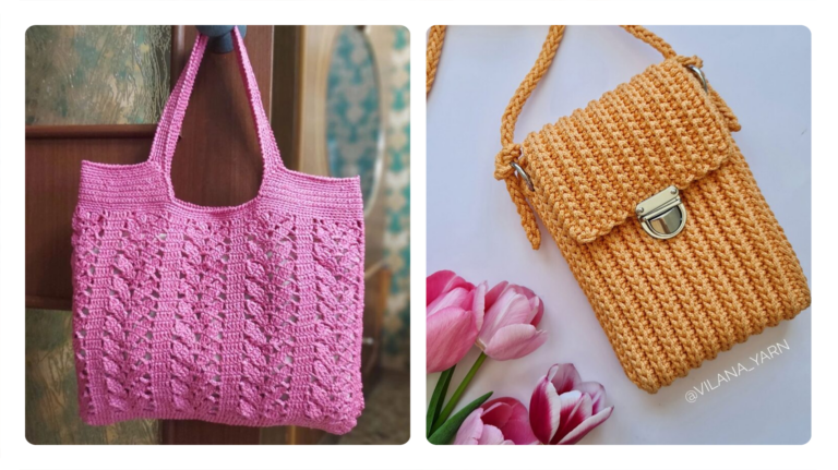 Bolsas de Crochê: Presentes Encantadores para o Dia das Mães!
