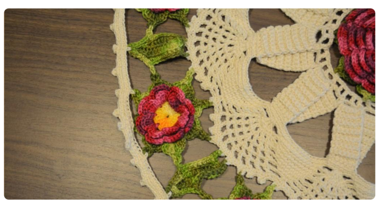 Receita de Toalha de Crochê Trançada: Elegância e Charme para sua Casa