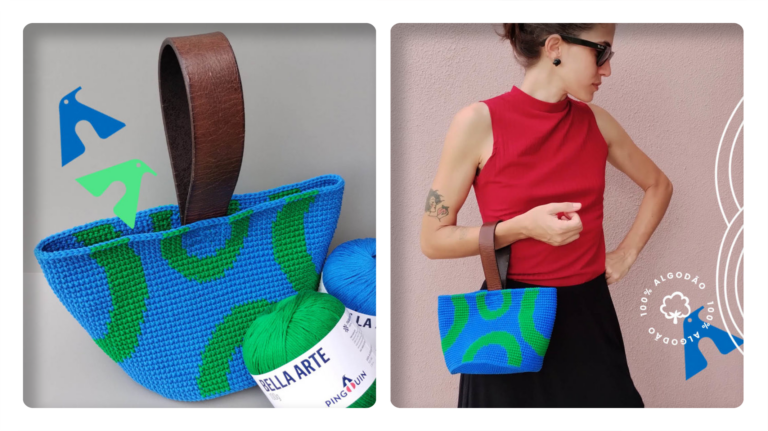 Receita de Bolsa de Crochê Maré: Estilo e Versatilidade Artesanal!