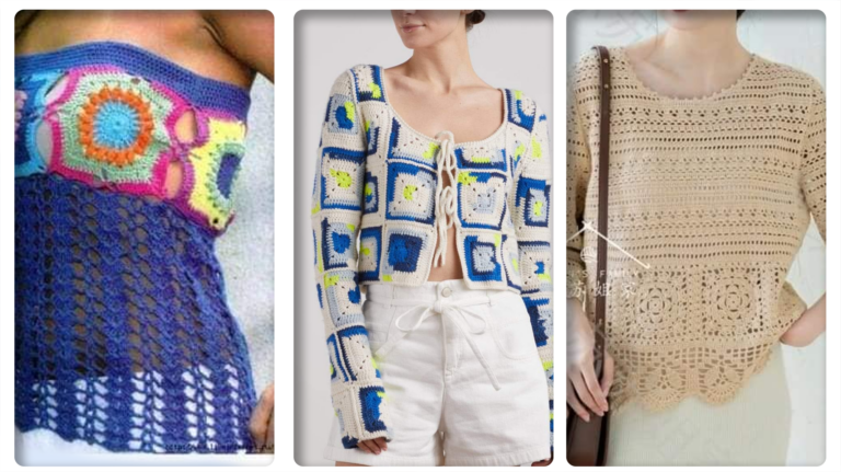 Crochê Artesanal de Alta Qualidade: Ideias de Blusas de Crochê para Presentear no Dia das Mães!