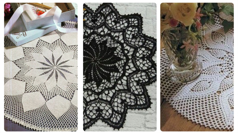Centros de Mesa em Crochê: Charme e Elegância para sua Decoração!