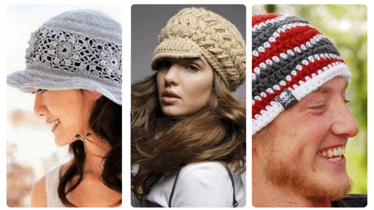 Ideias de Crochê Criativo – Chapéus e Gorros de Crochê: Estilo e Conforto em Cada Ponto!