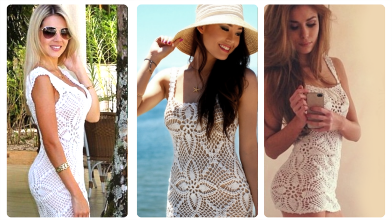 Crochê de Moda : Vestidos de Crochê –  Elegância Artesanal para Todas as Ocasiões!