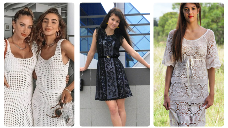 Padrões de Crochê Premium: Vestidos de Crochê –  Elegância Artesanal para Todas as Ocasiões!