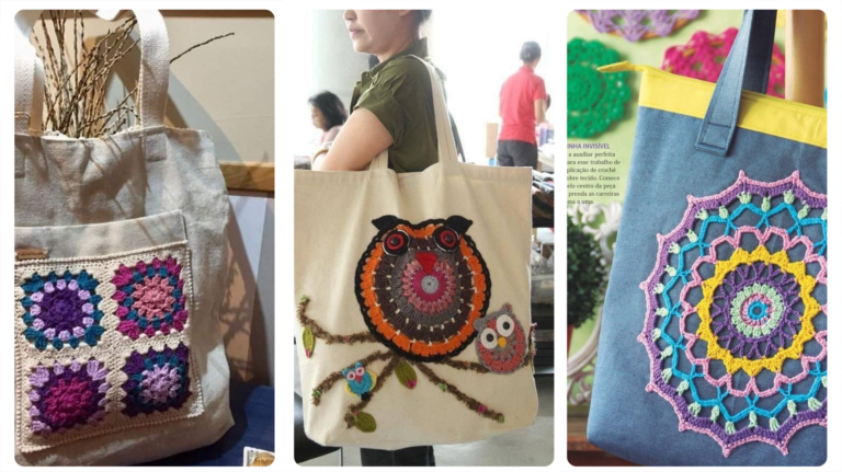 Ideias de Crochê Criativo – Crochê Upcycling: Transformando o Velho em Novo com Estilo