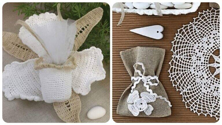 Porta Lembrancinhas em Crochê: Encante Seus Convidados com Detalhes Feitos à Mão