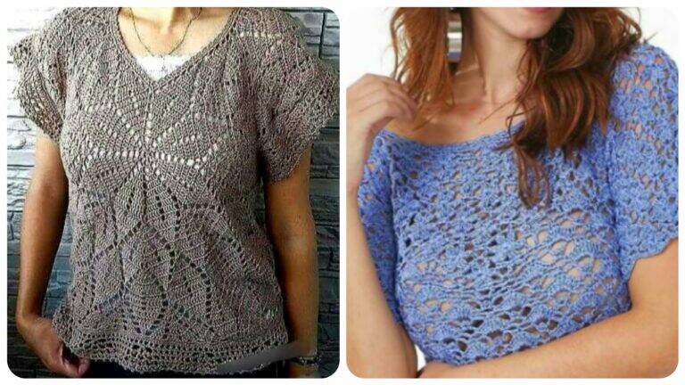 Blusas de Crochê: Elegância Artesanal para Todas as Ocasiões