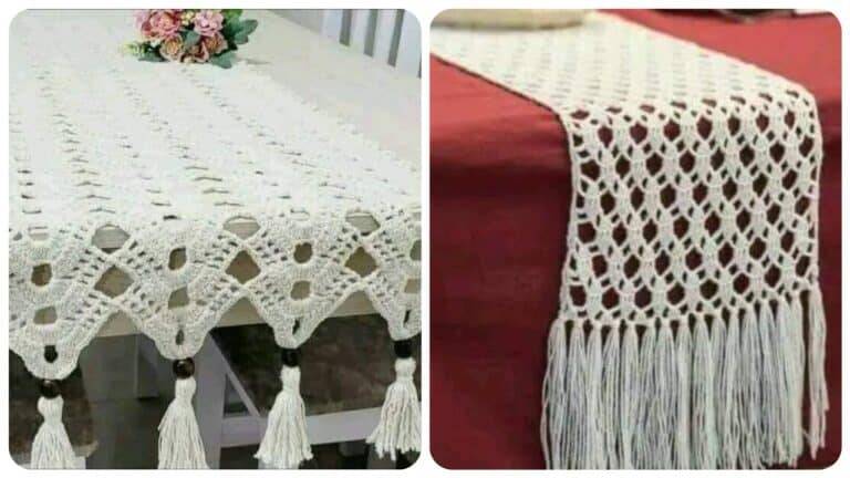 Trilhos de Mesa de Crochê: Como Usar, Modelos Incríveis e Inspirações