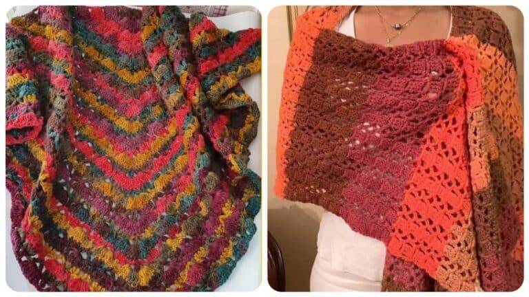 Explorando a Elegância e Versatilidade: Cachecóis e Xales em Crochê