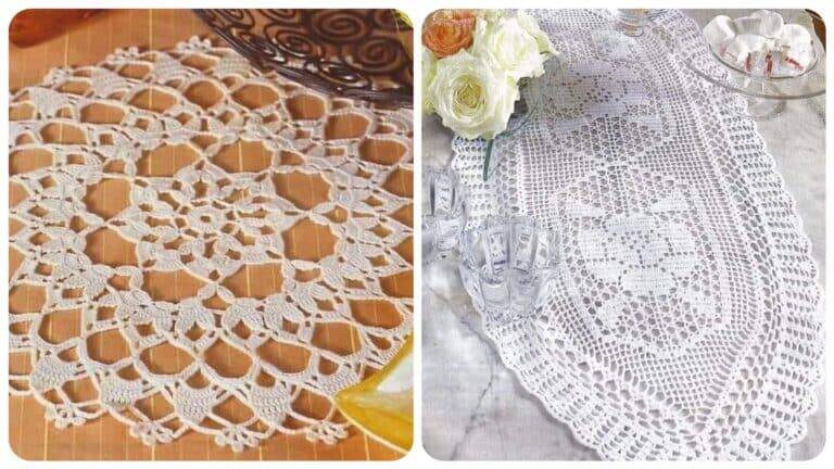 Centros de Mesa em Crochê: Adornos Versáteis para Decoração