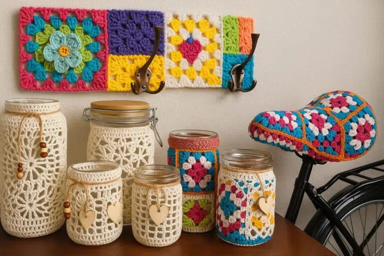 Crochê Criativo Passo a Passo com 40 Ideias Fáceis e Lucrativas para Decorar e Vender