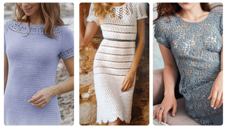 Crochê de Moda: Vestidos Atemporais com Gráfico que Encantam e Transformam!