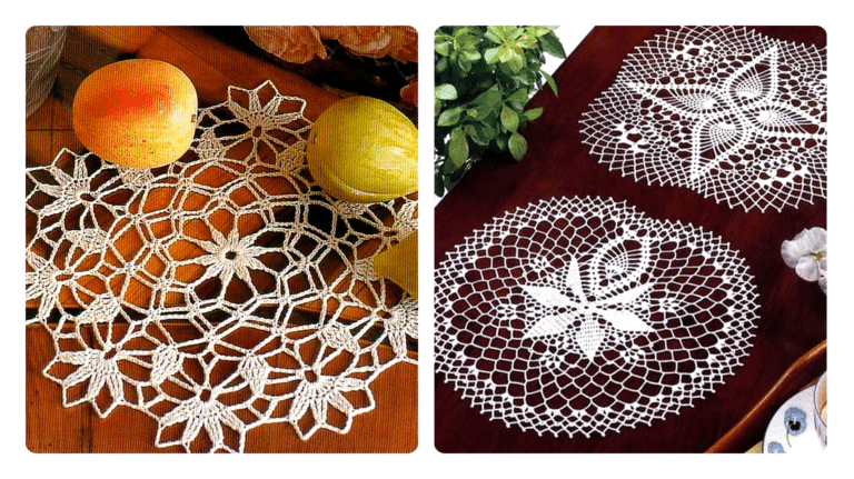 Crochê na Decoração: Centros de Mesa em Crochê para 2024