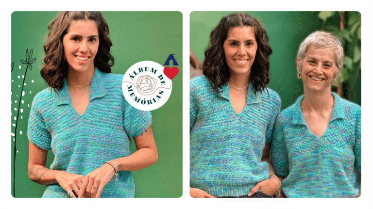 Receita Blusa de Crochê Polo Ágape: Elegância e Estilo Artesanal