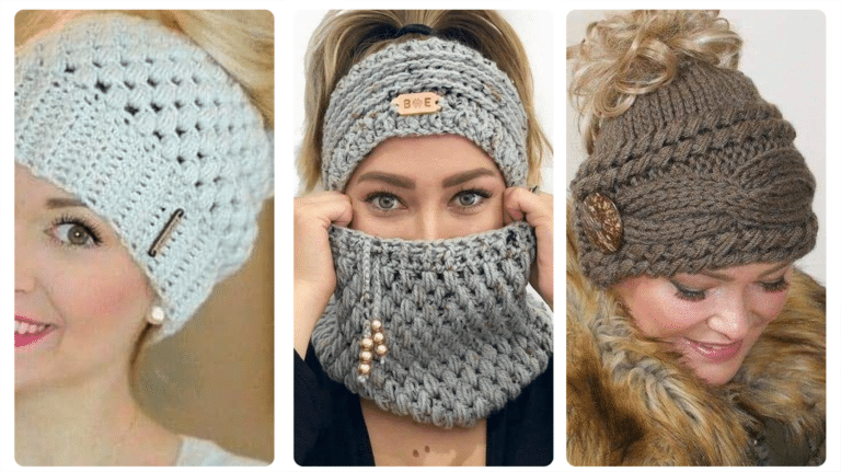 Crochê de Moda: Headbands em Crochê para um Toque de Estilo!