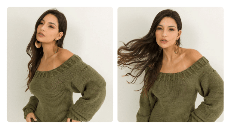 Receita Blusa de Tricô Luar: Elegância e Conforto na Cor Cedro