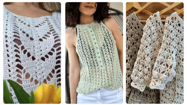 Crochê Artesanal de Alta Qualidade – Blusinhas de Crochê: Versatilidade e Charme em Qualquer Estação