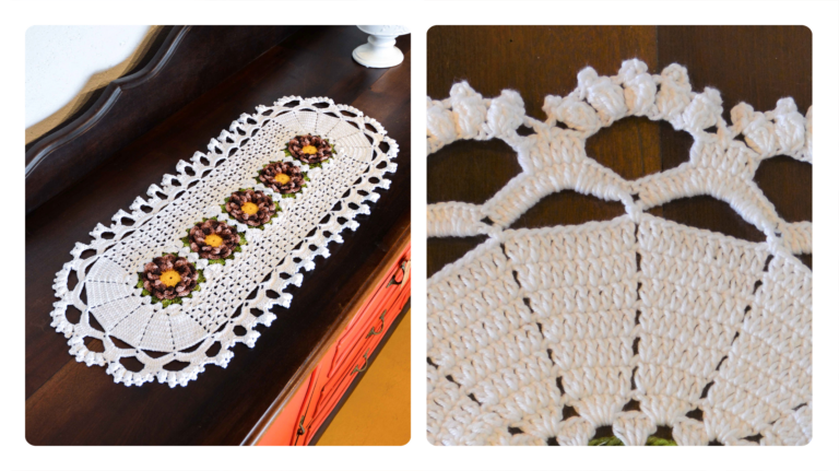 Receita Trilho de Crochê Luxo: Elegância e Sofisticação para Sua Mesa