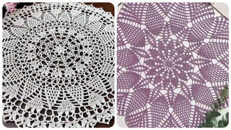 Centros de Mesa em Crochê: Elegância e Charme Artesanal para sua Decoração