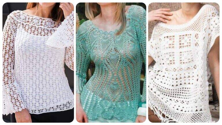 Blusas de Crochê Lindíssimas: Charme e Elegância para Todos os Estilos