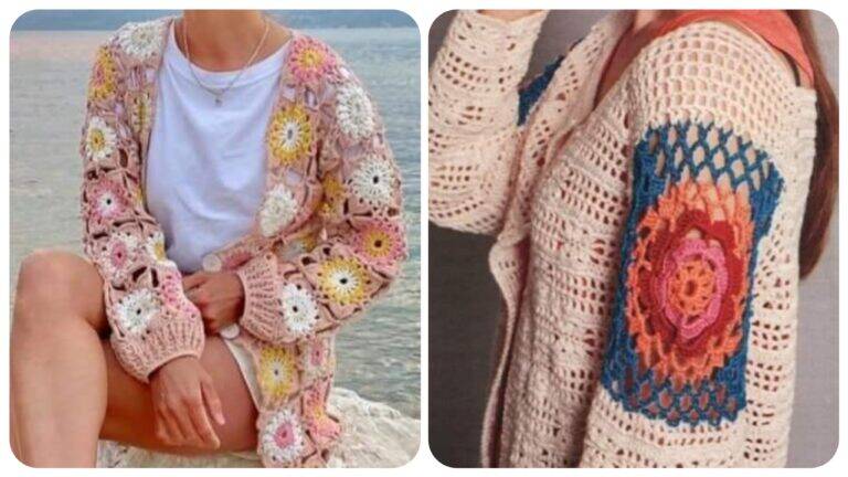 Moda e Sustentabilidade: Explorando o Universo das Peças de Vestuário em Squares de Crochê