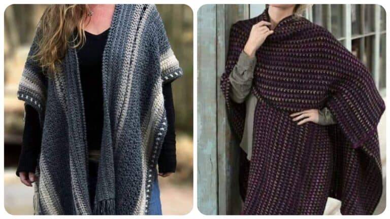 Aconchego e Estilo: Explorando os Ponchos de Crochê