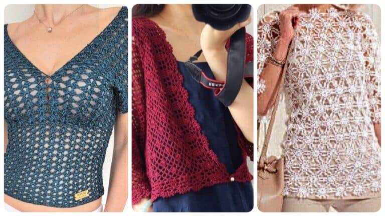 Desvendando a Versatilidade e a Elegância das Blusas de Crochê