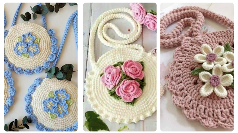 Bolsinhas de Crochê para Meninas: Delicadeza e Estilo em Cada Ponto