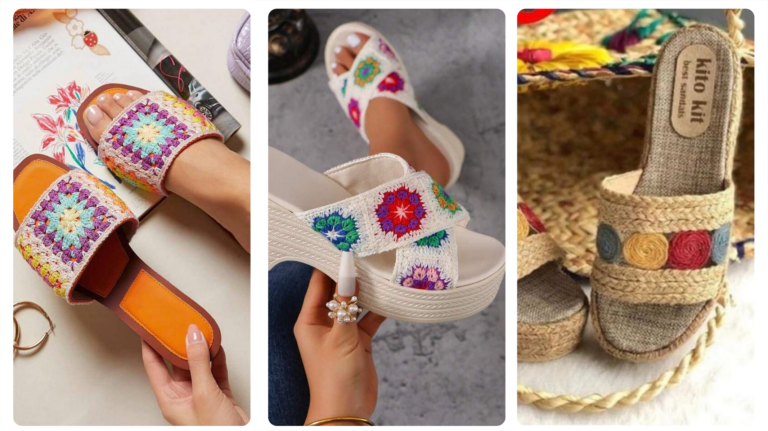 Customização de Sandálias com Crochê: Estilo e Criatividade em Cada Passo