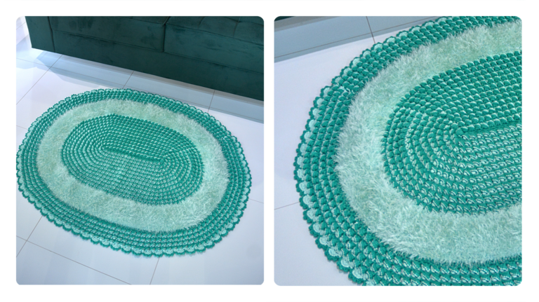 Tapete de Crochê Precioso: A Elegância do Artesanato em Sua Casa