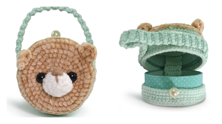 Receita Bolsinha de Urso em Crochê Técnica Amigurumi: Encanto e Praticidade com a Luchile