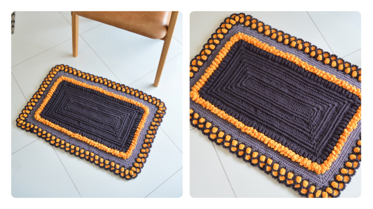 Receita Tapete de Crochê Neblina: Elegância e Conforto para Sua Casa