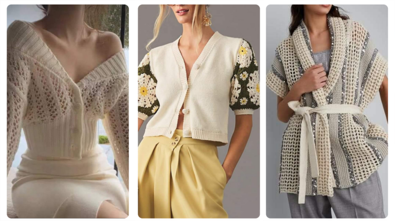 Padrões de Crochê Premium: Blusinhas, Blusas e Vestidos que Vão Bombar de Vender no Outono/Inverno 2024