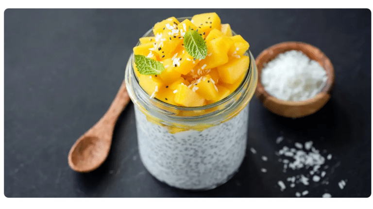 Pudim de Chia com Manga: Sobremesa Saudável e Deliciosa